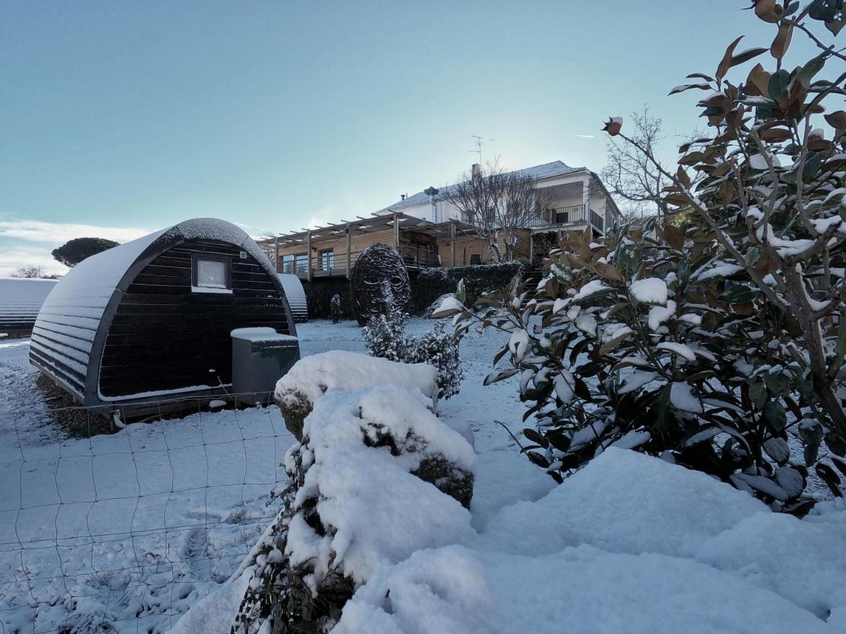Glamping Hills Hotel Santa Comba de Rossas ภายนอก รูปภาพ